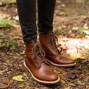 Nisolo Amalia All Weather Boot Brandy